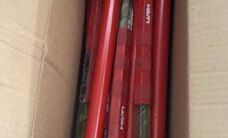 12 COROAS DIAMANTADAS DD-B 32/430 H4S HILTI E 3 TE-YX (SDS Max) imperial - TE-YX 13/16-21 HILTI (Ref.: IAI)