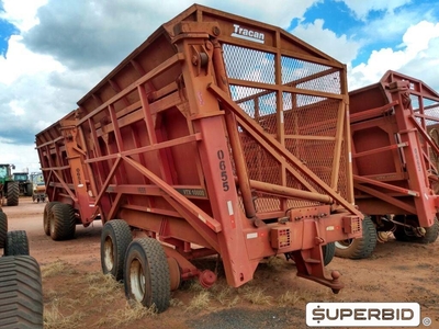 REBOQUE TRANSBORDO DE CANA PICADA TRACAN VTX 10.000, ANO: 2010, SÉRIE: VTX09375 (Ref.: 655)