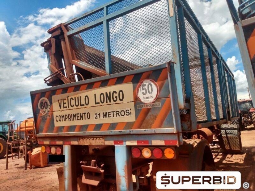 REBOQUE TRANSBORDO RODOFORT SMR 12500, 2008/2008, Placa FINAL 7 (MG),  (Ref.: 360)