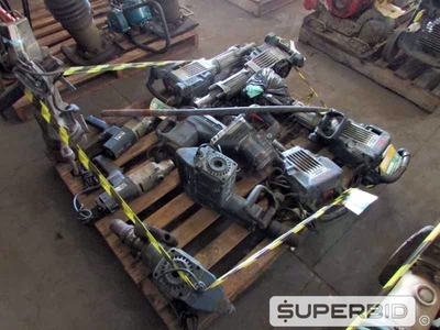 BASE ELETROMAGNÉTICA, MARTELETE PERFURADOR, FURADEIRA ELÉTRICA E OUTROS, (12 PÇ.) (Ref.: JBY)