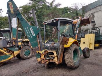 RETROESCAVADEIRA NEW HOLLAND LB90 (EMPLACADO), ANO: 2007, SÉRIE: N7AH19186 (Ref: RBD)
