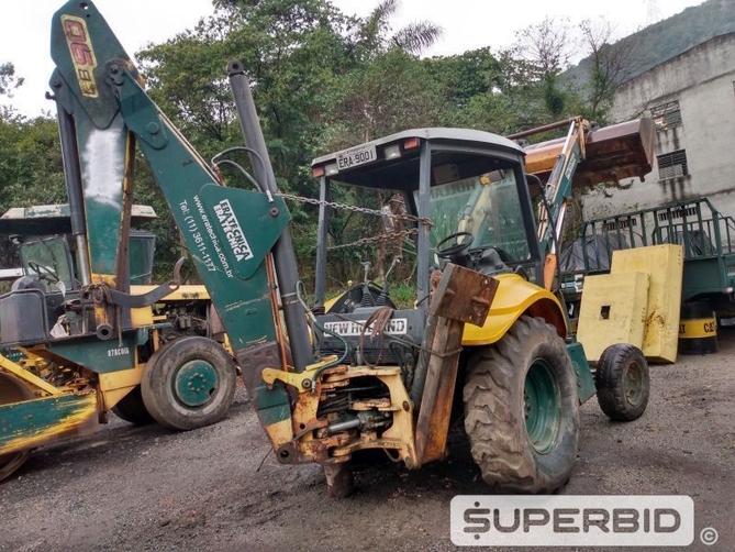 RETROESCAVADEIRA NEW HOLLAND LB90 (EMPLACADO), ANO: 2007, SÉRIE: N7AH19186 (Ref: RBD)