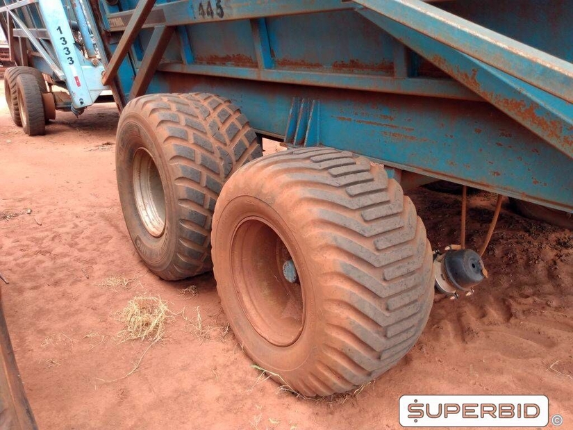 REBOQUE TRANSBORDO DE CANA PICADA TRACAN VTX 10.000, ANO: 2013, SÉRIE: VTX131292 (Ref.: 1445)