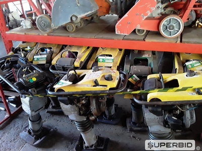 09 COMPACTADORES DE SOLO WACKER, MOD.: BS 50-2 GASOLINA (Ref.: ZA)