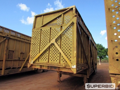 SEMIRREBOQUE TRANSBORDO DE CANA PICADA RANDON RQ CA, 2001/2001, Placa FINAL 5 (MT),  (Ref.: 7336-2)