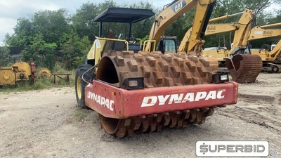 ROLO VIBRATÓRIO  DYNAPAC CA-250 PD, ANO: 2009, SÉRIE: 6592BR0200 (Ref: IAD)