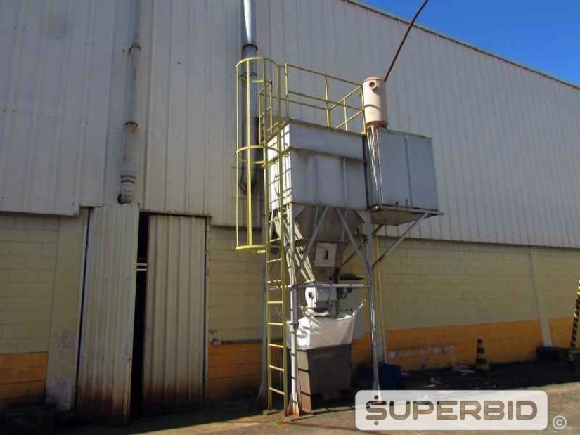 1 SISTEMA DE EXAUSTÃO HIDRONICS, CAP. 11,000 M³/H E 1 SISTEMA DE EXAUSTÃO AR AMBIENTAL JET CENTER, CAP. 3,500 M³/H (Ref.: Hidronics)