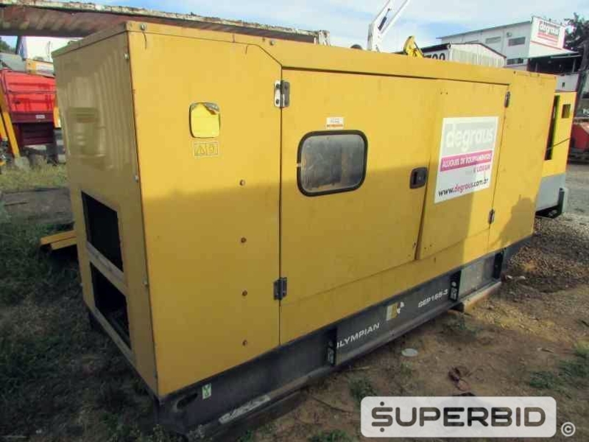 GRUPO GERADOR Á DIESEL OLYMPIAN GEP 165-3 150 KVA, (Ref.: JDZ)