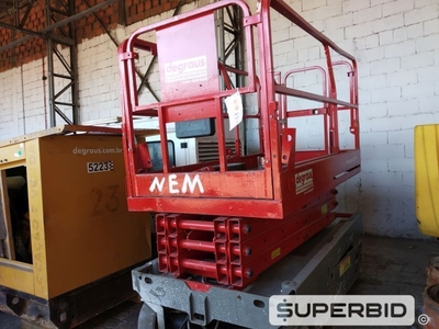 PLATAFORMA TESOURA ELÉTRICA GENIE , SÉRIE: 893656 (Ref: RBG)