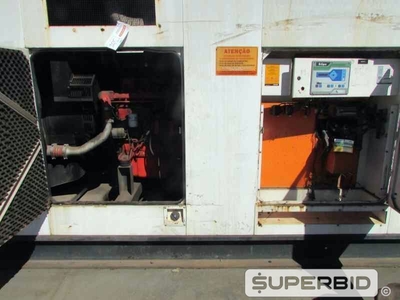 GRUPO GERADOR Á DIESEL STEMAC ST 500 500 KVA, ANO: 2009, SÉRIE: 0593465809. (Ref.: JBI)