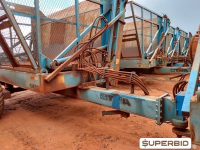 REBOQUE TRANSBORDO DE CANA PICADA TRACAN VTX 10.000, ANO: 2013, SÉRIE: VTX131279 (Ref.: 1432)