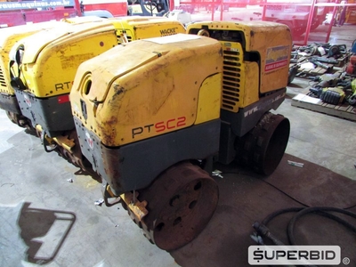ROLO COMPACTADOR PÉ DE CARNEIRO DIESEL WACKER NEUSON RTSC2 (Ref.: FEO)