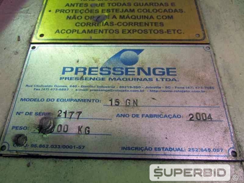 LINHA DE PRODUÇÃO JATEAMENTO COM 3 JATOS GRANALHA, ESTEIRA E CARRO CARREGADOR (Ref.: Linha Produção)