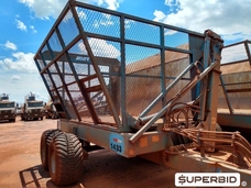 REBOQUE TRANSBORDO DE CANA PICADA TRACAN VTX 10.000, ANO: 2013, SÉRIE: VTX131280 (Ref.: 1433)