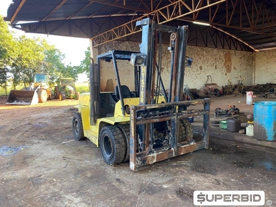 EMPILHADEIRA HYSTER , CAP: 7.000 KG , SÉRIE: IDENTIFICAÇÃO:195A (Ref: 12)