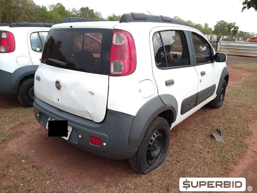 SUCATA DE FIAT UNO WAY 1.0, 2014/2014, Placa FINAL 5 (SP),