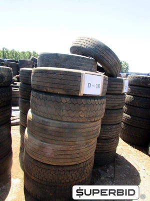 20 SUCATAS DE PNEUS 295/80 PARA REAPROVEITAMENTO (Ref.: D-18)