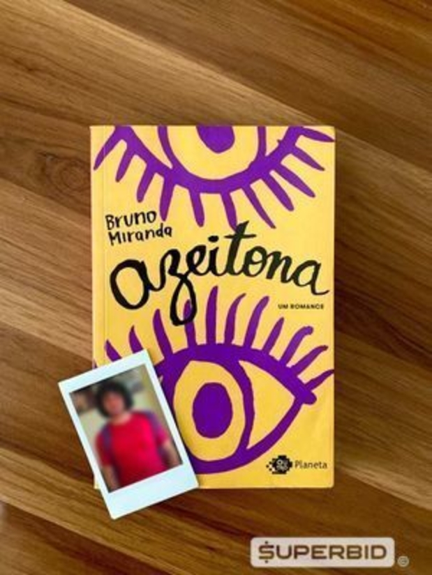 Bruno Miranda - Livro Azeitona autografado com polaroid surpresa