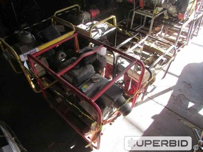 BOMBA CENTRIFUGA Á GASOLINA HONDA WB30X 3 POL. E BOMBA CENTRIFUGA Á GASOLINA WACKER NEUSON PT3A 3 POL., (05 PÇ.) (Ref.: JCD)