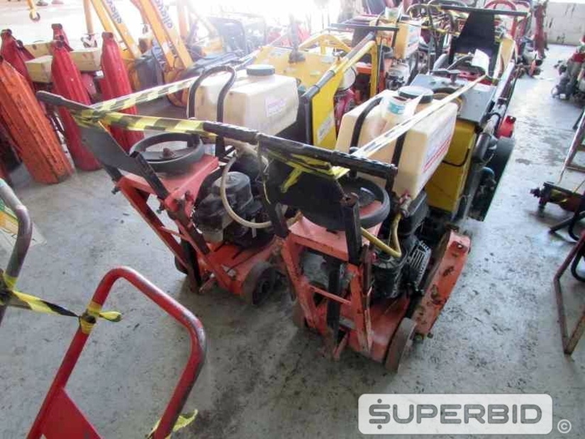 CORTADORAS DE PISO WACKER NEUSON E CORTADORAS DE PISO CLIPPER NORTON, (06 PÇ.) (Ref.: JCX)