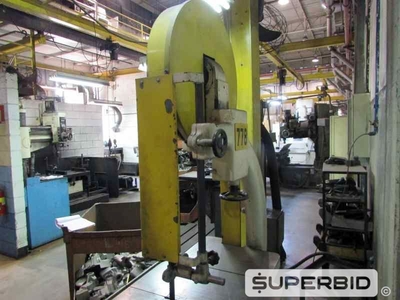 01 AFIADORA DE BASTÃO PARA METAL DURO REGMED ABV, ANO 1981, SÉRIE.: 604/65 E 01 SERRA DE FITA TITAN (Ref.: 12140-778-12134)