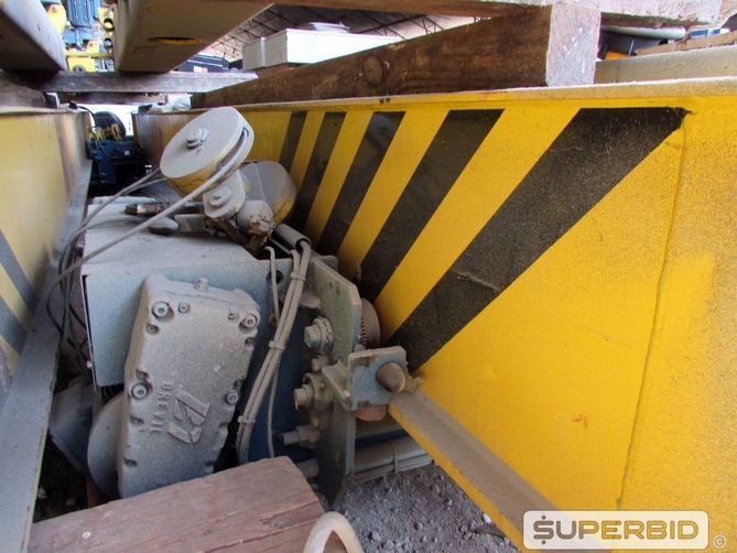 PONTE ROLANTE MONOVIGA BREVIL CAP.: 3,2 TON., ANO: 2011, SÉRIE: 0850 - VÃO: 7,80 METROS. (Ref.: WMCF_UM02)