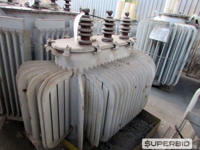 TRANSFORMADOR TRIFÁSICO Á ÓLEO UNIÃO POT. 150 KVA, ANO: 1988, SÉRIE: 8913-559. (Ref.: WMAU_UM02)