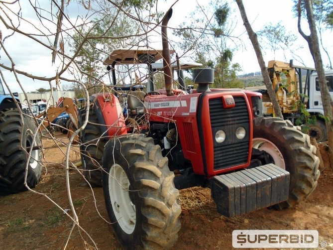 TRATOR DE PNEUS MASSEY FERGUSON 297 4X4, ANO: 2009, SÉRIE: 297-26910 (Ref: SBG / TP13274)