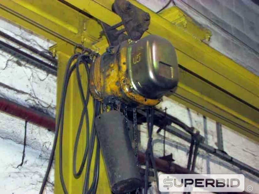 TALHAS ELÉTRICA DEMAG E CMC, CAP. 500 E 2000 KG (35 PÇ) (Ref.: Talhas Elétricas)