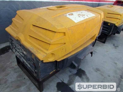 COMPRESSOR DE AR ATLAS COPCO XAS 37 HARD HAT 75PCM-7B, ANO: 2006. (Ref.: JBN)