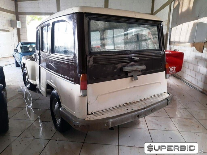 WILLYS RURAL TIPO N-140 ANO 1968