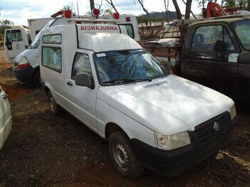 FIAT FIORINO AMBULANCIA 1.3, 2012/2013, Placa FINAL 6 (MG), (Ref.: SAW)
