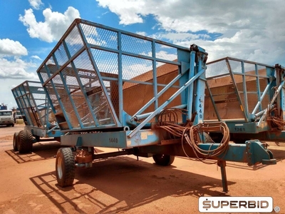 REBOQUE TRANSBORDO DE CANA PICADA TRACAN VTX 10.000, ANO: 2013, SÉRIE: VTX131287 (Ref.: 1440)