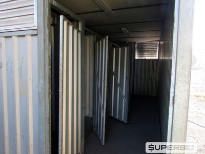 01 CONTAINER MÓDULO VESTIÁRIO/BANHO BRASMÓDULOS DIMENSÕES (6,00X2,40X2,80 METROS). (Ref.: WMAD_UM02)