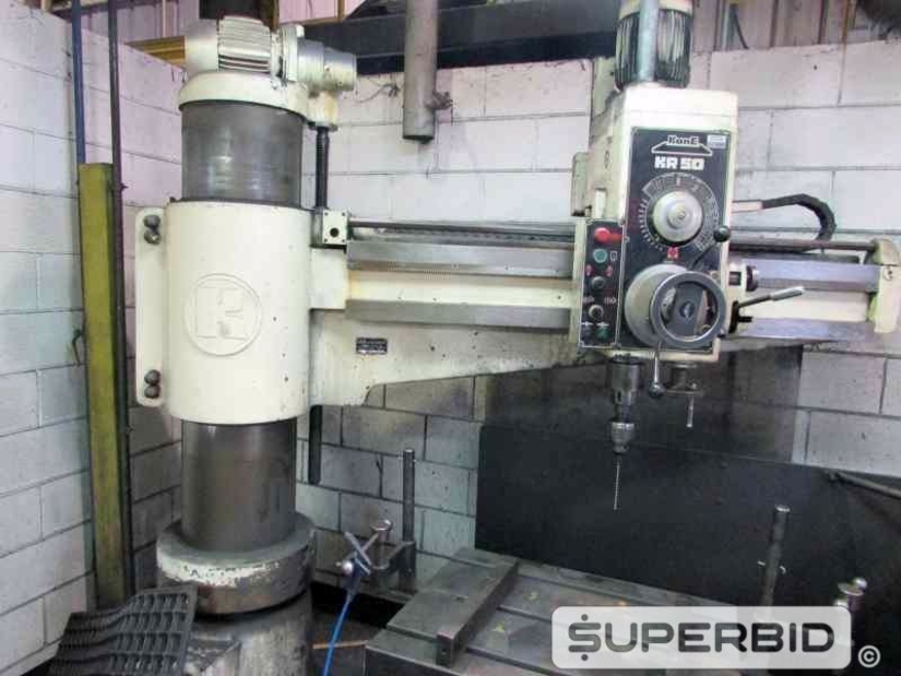 FURADEIRA RADIAL KONE KR/50, ANO 2003, SÉRIE.: 99 (Ref.: 12137)