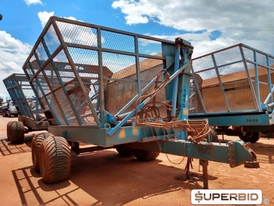 REBOQUE TRANSBORDO DE CANA PICADA TRACAN VTX 10.000, ANO: 2013, SÉRIE: VTX131263 (Ref.: 1416)