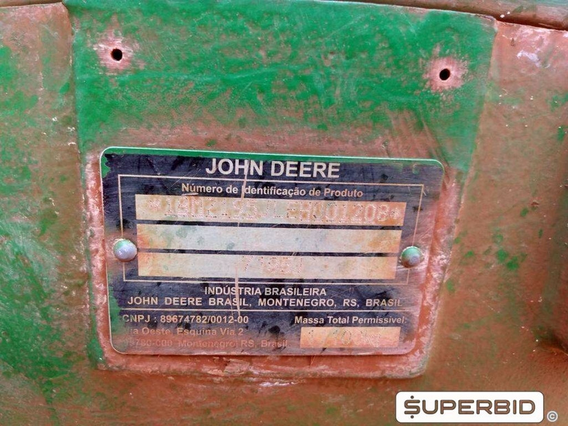 TRATOR DE PNEUS JOHN DEERE 7195J 4X4, ANO: 2014, SÉRIE: 1BM7195JLEH001208 (Ref: 1569)