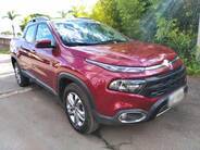 Fiat Toro Freedom 16V 2.0 4x4, 2019/2020, Vermelho Tribal Metálica, 13.049 KM, Diesel, Câmbio Automático, Kit Multimídia "7" completo, Sensor e Câmera de ré, Bancos em Couro, IPVA 2021 pago, Veículo com garantia de fábrica, Laudo cautelar aprovado.