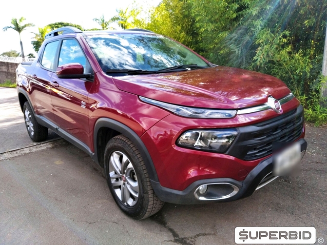 Fiat Toro Freedom 16V 2.0 4x4, 2019/2020, Vermelho Tribal Metálica, 13.049 KM, Diesel, Câmbio Automático, Kit Multimídia "7" completo, Sensor e Câmera de ré, Bancos em Couro, IPVA 2021 pago, Veículo com garantia de fábrica, Laudo cautelar aprovado.