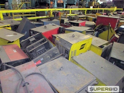 SUCATA DE MÁQUINAS DE SOLDA E PERIFÉRICOS (APROX.: 120 PÇS). (Ref.: WMDJ_UM02)