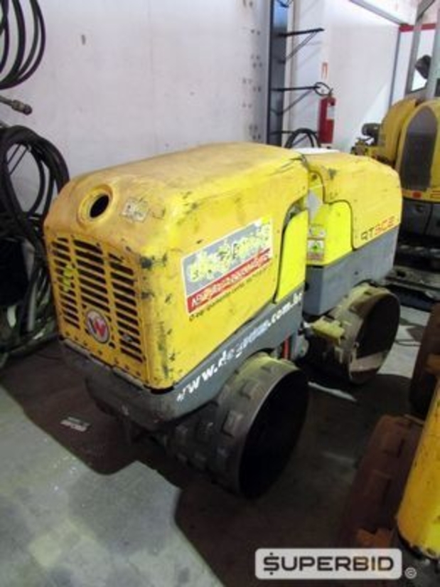 ROLO COMPACTADOR PÉ DE CARNEIRO DIESEL WACKER NEUSON RTSC2 (Ref.: FEO)