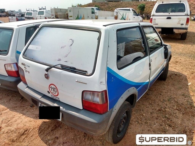 FIAT UNO MILLE WAY ECONOMY 1.0, 2010/2011, Placa FINAL 1 (SP),
