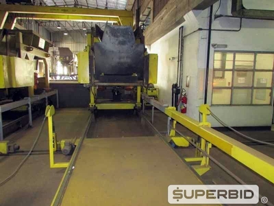 CARRO DE CARREGAMENTO PARA FORNOS DE FUNDIÇÃO KUTTNER, ANO 2008, CAP. 03 TON (Ref.: 11344)