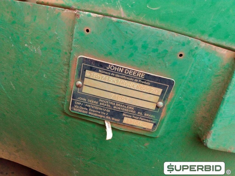 TRATOR DE PNEUS JOHN DEERE 7195J 4X4, ANO: 2013, SÉRIE: 1BM7195JCDH000627 (Ref: 1247)