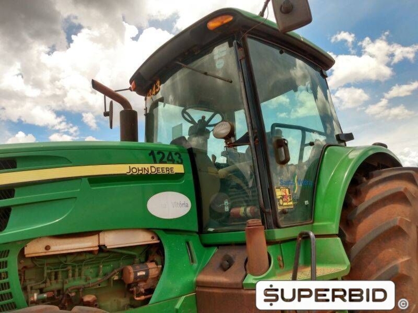 TRATOR DE PNEUS JOHN DEERE 7195J 4X4, ANO: 2013, SÉRIE: 1BM7195JTDH000631 (Ref: 1243)