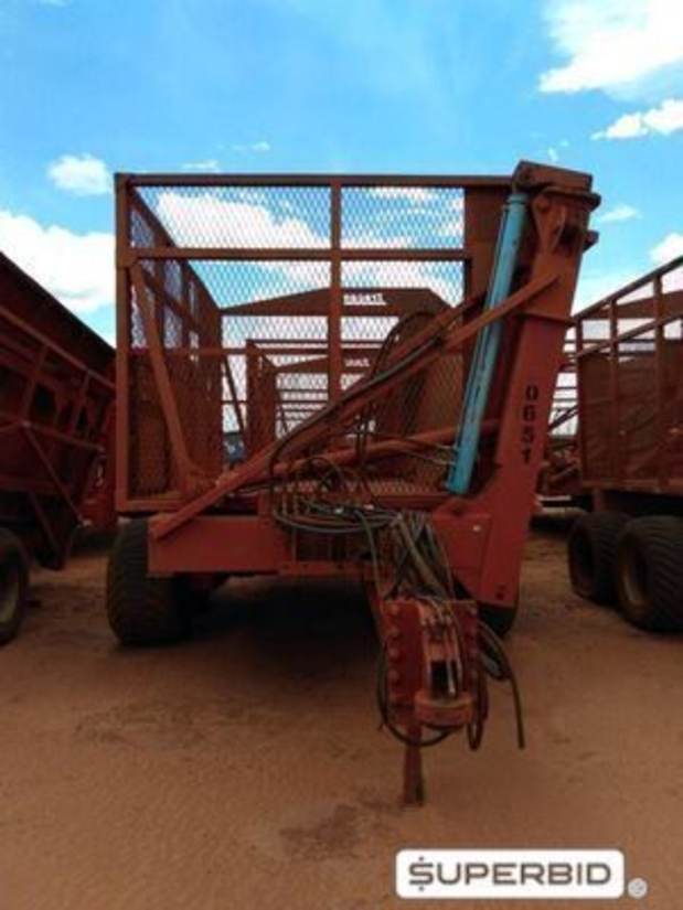 REBOQUE TRANSBORDO DE CANA PICADA TRACAN VTX 10.000, ANO: 2010, SÉRIE: VTX09312 (Ref.: 651)