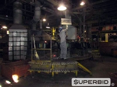 CARROSSEL PARA FUNDIÇÃO FABRICAÇÃO PRÓPRIA PARA MOLDAGEM DE PEÇAS EM FERRO GUSA E AÇO COM QUEIMADOR E EXAUSTORES (Ref.: Carrossel 2)