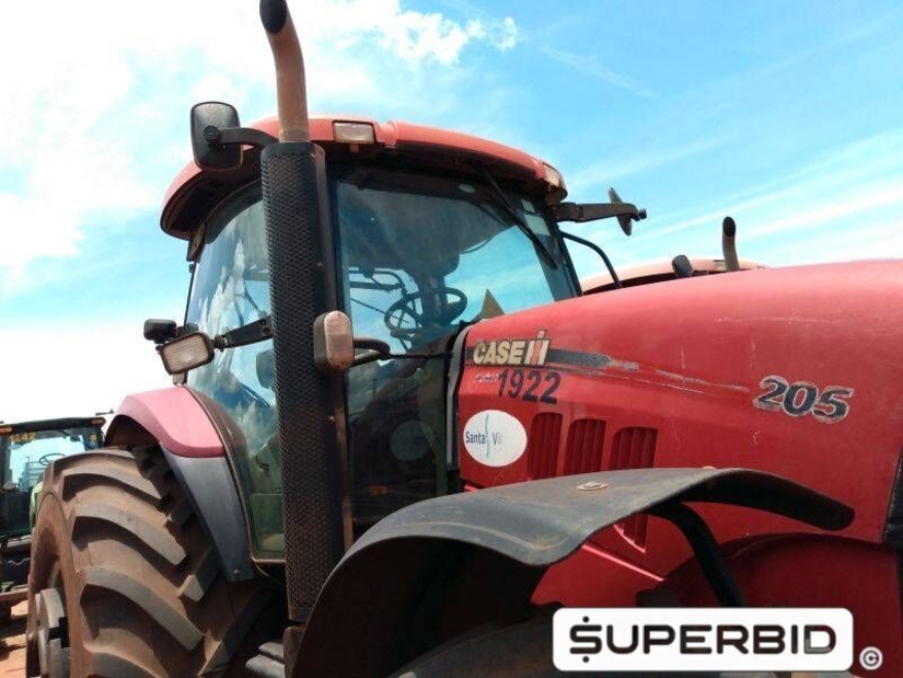 TRATOR DE PNEUS CASE IH PUMA 205 4X4, ANO: 2015, SÉRIE: PB18C401201 (Ref: 1922)