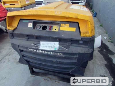 COMPRESSOR DE AR ATLAS COPCO XAS 37 HARD HAT 75PCM-7B, ANO: 2006. (Ref.: JBN)