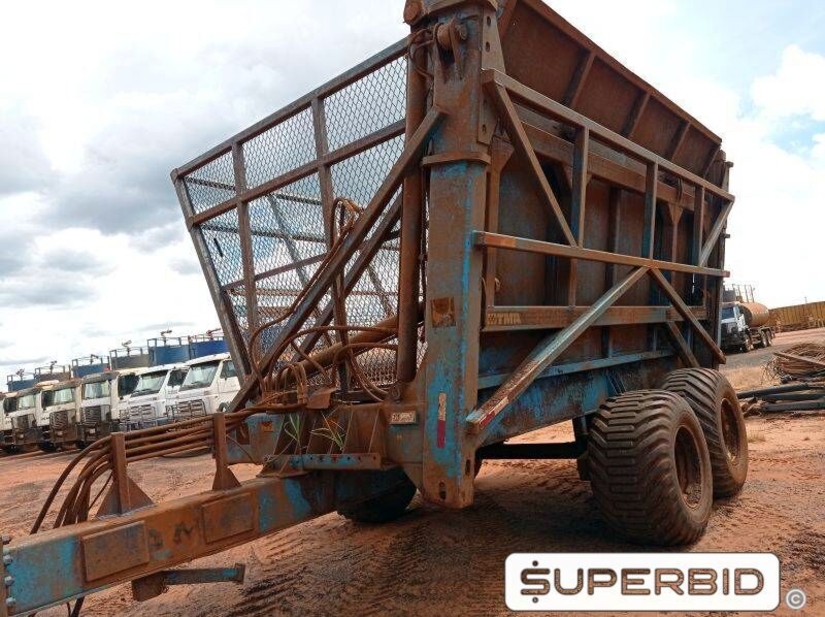 REBOQUE TRANSBORDO DE CANA PICADA TRACAN TMA VTX 10.000, ANO: 2013, SÉRIE: 131253 (Ref.: 1338)